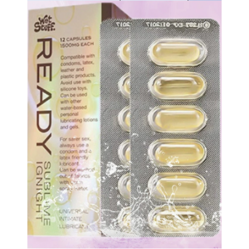 Wet Stuff Ready Sublime анальные капсулы 12 шт.