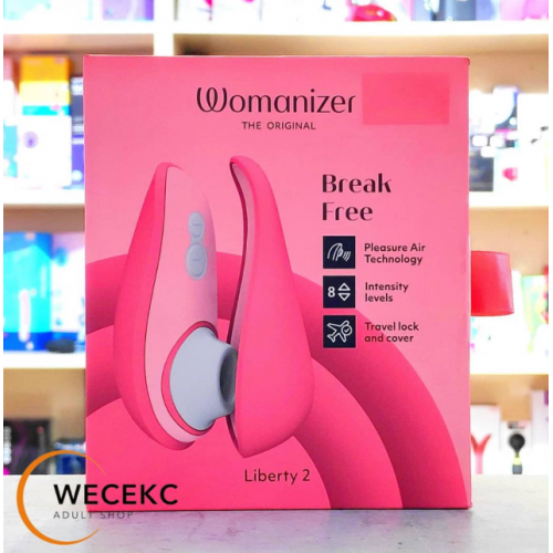Вакуумно-волновой массажер Womanizer Liberty 2 розовый