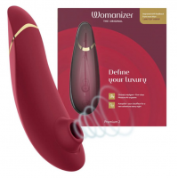 Бесконтактный клиторальный стимулятор Womanizer Premium 2 красный