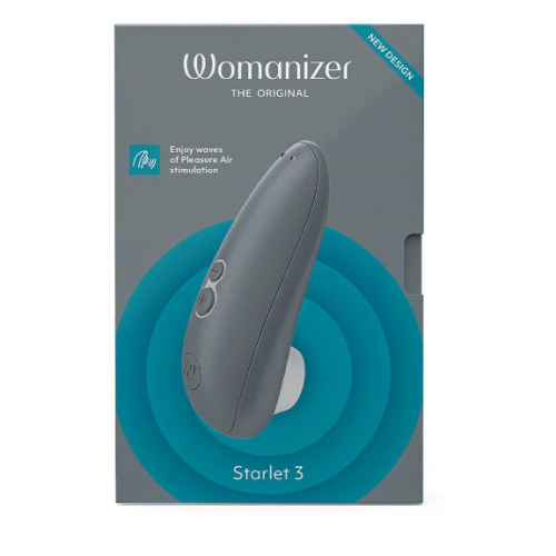 Стимулятор клитора Womanizer STARLET 3 Gray