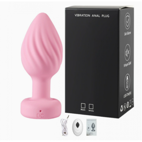 Анальная вибропробка Zinger Play pink на ДУ