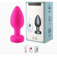 Анальная вибропробка Zinger pink на ДУ