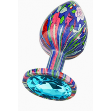 Анальная ювелирка эмаль CRAZY-07 размера S 