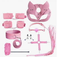 BDSM набор с Cat pink (набор большой)