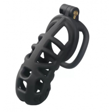 BDSM пояс верности chastity belt Black 11 см