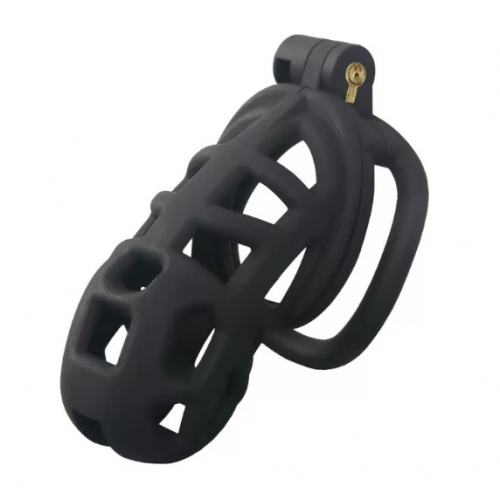 BDSM пояс верности chastity belt Black 9 см