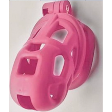 BDSM пояс верности chastity belt Pink 7 см