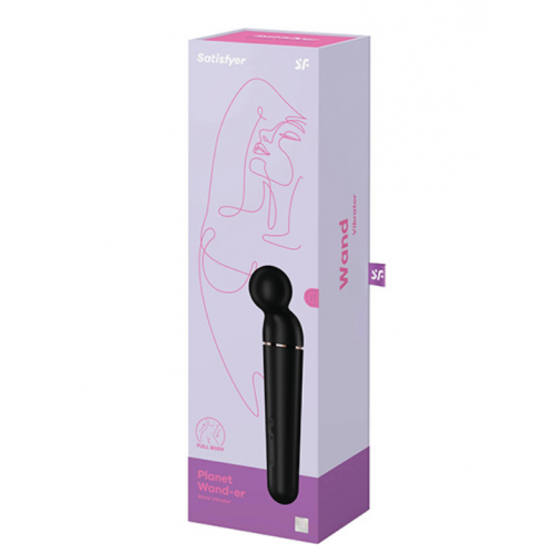 Satisfyer Planet Wand-er черный микрофон