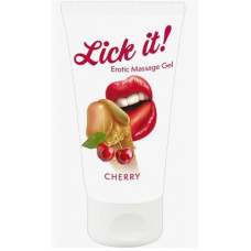 Оральная смазка Lick It 50 ml - вишня