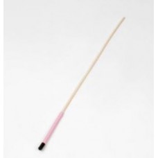 Деревянный стек с розовой ручкой - 60 см. (ПС)