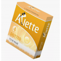 Точечные презервативы ARLETTE 3шт.