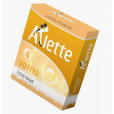 Точечные презервативы ARLETTE 3шт.