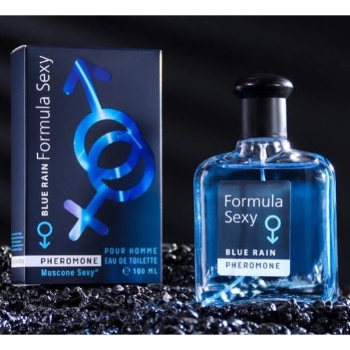 Духи мужские с феромонами Formula sexy Blue rain 100 ml
