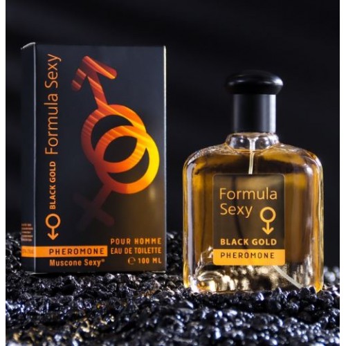 Духи мужские с феромонами Formula sexy Black Gold 100 ml