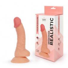 ФАЛЛОИМИТАТОР L рабочей части 140 мм D 40 мм, цвет телесный, TPE арт. ER-30063