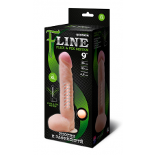 Фаллоимитатор F LINE на присоске, L 260 мм D 45 мм арт. 583203