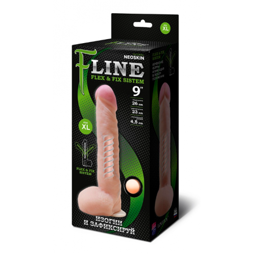 Фаллоимитатор F LINE на присоске, L 260 мм D 45 мм арт. 583203