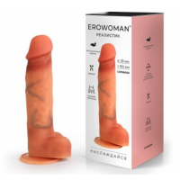 Luxe  ФАЛЛОИМИТАТОР L 185 мм D 35 мм, внутренний стержень гнётся и держит форму арт. ER-30107