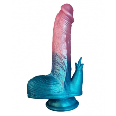 Фаллос силиконовый, 20 см вверх-вниз Mateo на ДУ