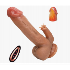 Фаллос Пульсатор фрикционный ВВЕРХ ВНИЗ V-desire 19 см