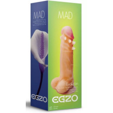 Фаллоимитатор EGZO MAD 17.5 х 3.5 см