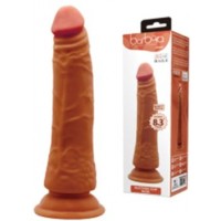 BARBARA Темный Гнущийся фаллос 20 см с присоской BW-007006GC-1