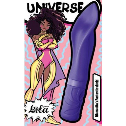 Фиолетовый мини-вибратор Universe Secret Flower - 12,6 см - 3 (usb зарядка)