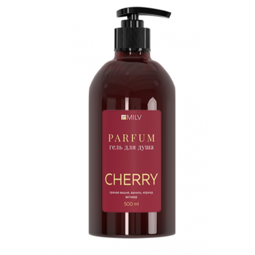 Парфюмированный гель для душа. CHERRY. 500 мл Milv