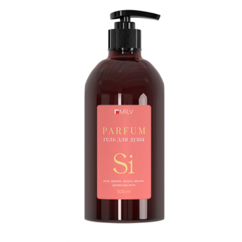 Парфюмированный гель для душа. Si. 500 мл Milv