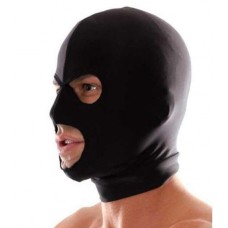 BDSM маска с открытым ртом и глазами