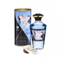 Масло для массажа Shunga Coconut Thrills, разогревающее, с ароматом кокоса, 100 мл Масло для массажа Shunga Coconut Thrills, разогревающее, с ароматом кокоса, 100 мл