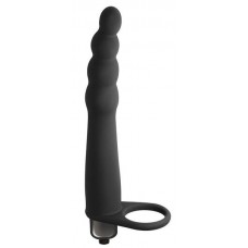 Вибронасадка для двойного проникновения Pure Passion Bramble green lola