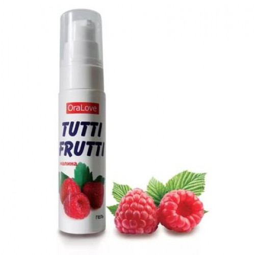 Гель - смазка Tutti Frutti малина