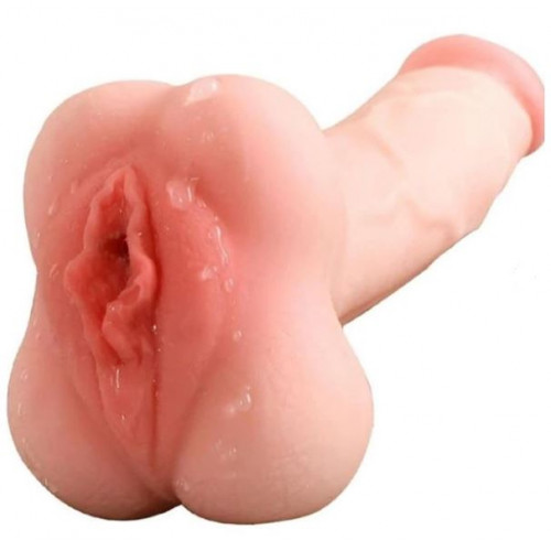 Насадка в виде пениса с вагиной