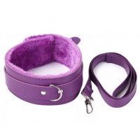 BDSM Ошейник фиолетовый