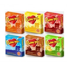 Презервативы I LOVE YOU шоколад 