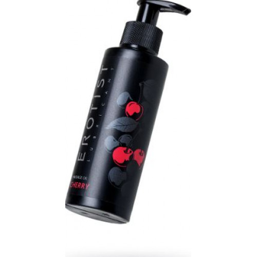 Съедобное массажное масло Erotist Cherry 150ml