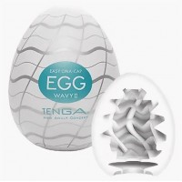Мастурбатор яйцо TENGA 'Wavy II'