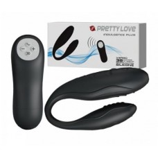 Вибромассажер Для Пар Indulgence BLACK С ДУ PL BI-014145-1