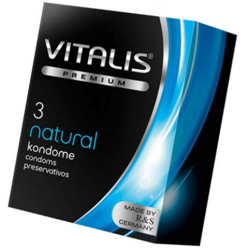 Презервативы Vitalis natural 3 шт