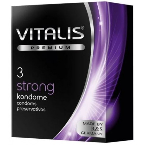 Презервативы Vitalis strong 3 шт