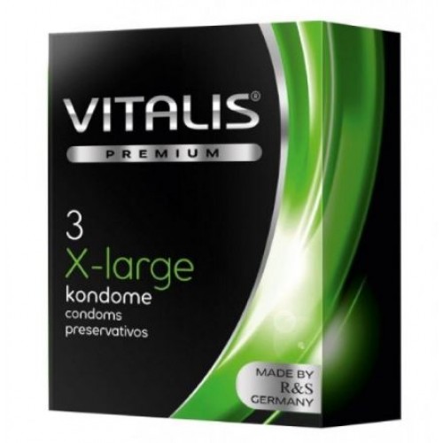 Презервативы Vitalis XL size 3 шт