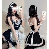 Костюм Горничной с бантиками (N01039)