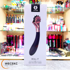 Вибратор S-HANDE Roll it для стимуляции точки G с кольцом Вартенберга