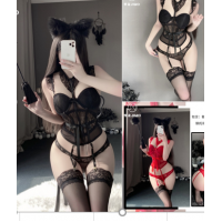 Костюм Киса (B61) ушки и шекоталка