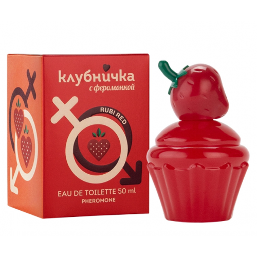 Вода туалетная Клубничка С Феромонкой Rubi Red 50ml 