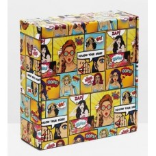 Подарочная коробка Pop-art 1 - 285 x 95 x 295 mm