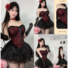 Корсет с пышной юбкой (N06061)