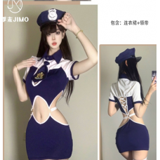 Костюм Полицейской (N02073) фуражка, боди, трусики