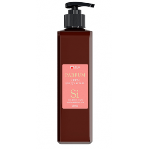 Парфюмированный восстанавливающий крем для рук и тела с маслом авокадо. Si. 250 мл Milv
